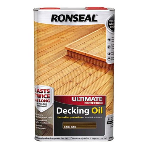 Ronseal Ultimate Decking Oil 5L Dark Oak [37295]