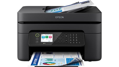 8EPC11CK62401 | Compact multifunction inkjet printer designed for home and small offices with ADF, large LCD screen, Wi-Fi and mobile printing.This stylish, compact and easy-to-use multifunction inkjet printer can reduce waste and costs with A4 double-sided printing and affordable individual inks. Speed through multi-page copying, scanning and faxing with the Automatic Document Feeder (ADF), scan-to-cloud technology and the large 6.1cm LCD screen. Printing on the go is easy with Wi-Fi, Wi-Fi Direct, Epson Connect and Apple AirPrint.With its sleek and refined form, it’s easy to integrate this space-saving, multifunction model into any home office.Easy navigation thanks to the intuitive user interface and large LCD screen. Speed through tasks using the 30-page ADF for multi-page scanning, copying and faxing with minimal effort.Print from anywhere in the office with Wi-Fi connectivity or use Wi-Fi Direct to print from compatible wireless devices without a Wi-Fi network. Plus, with Epson's Smart Panel app you can control your printer from your device, printing documents, monitoring and troubleshooting.Epson’s four-colour Pineapple 604 inks provide reliable and clear prints with minimal outlay. In addition to reducing your printing costs with affordable, individual inks in standard and XL cartridges.