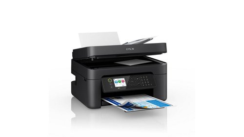8EPC11CK62401 | Compact multifunction inkjet printer designed for home and small offices with ADF, large LCD screen, Wi-Fi and mobile printing.This stylish, compact and easy-to-use multifunction inkjet printer can reduce waste and costs with A4 double-sided printing and affordable individual inks. Speed through multi-page copying, scanning and faxing with the Automatic Document Feeder (ADF), scan-to-cloud technology and the large 6.1cm LCD screen. Printing on the go is easy with Wi-Fi, Wi-Fi Direct, Epson Connect and Apple AirPrint.With its sleek and refined form, it’s easy to integrate this space-saving, multifunction model into any home office.Easy navigation thanks to the intuitive user interface and large LCD screen. Speed through tasks using the 30-page ADF for multi-page scanning, copying and faxing with minimal effort.Print from anywhere in the office with Wi-Fi connectivity or use Wi-Fi Direct to print from compatible wireless devices without a Wi-Fi network. Plus, with Epson's Smart Panel app you can control your printer from your device, printing documents, monitoring and troubleshooting.Epson’s four-colour Pineapple 604 inks provide reliable and clear prints with minimal outlay. In addition to reducing your printing costs with affordable, individual inks in standard and XL cartridges.