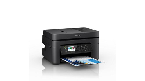 Compact multifunction inkjet printer designed for home and small offices with ADF, large LCD screen, Wi-Fi and mobile printing.This stylish, compact and easy-to-use multifunction inkjet printer can reduce waste and costs with A4 double-sided printing and affordable individual inks. Speed through multi-page copying, scanning and faxing with the Automatic Document Feeder (ADF), scan-to-cloud technology and the large 6.1cm LCD screen. Printing on the go is easy with Wi-Fi, Wi-Fi Direct, Epson Connect and Apple AirPrint.With its sleek and refined form, it’s easy to integrate this space-saving, multifunction model into any home office.Easy navigation thanks to the intuitive user interface and large LCD screen. Speed through tasks using the 30-page ADF for multi-page scanning, copying and faxing with minimal effort.Print from anywhere in the office with Wi-Fi connectivity or use Wi-Fi Direct to print from compatible wireless devices without a Wi-Fi network. Plus, with Epson's Smart Panel app you can control your printer from your device, printing documents, monitoring and troubleshooting.Epson’s four-colour Pineapple 604 inks provide reliable and clear prints with minimal outlay. In addition to reducing your printing costs with affordable, individual inks in standard and XL cartridges.