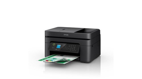8EPC11CK63401 | Compact multifunction inkjet printer designed for home and small offices with automatic document feeder, Wi-Fi and mobile printing.This feature-rich multifunction inkjet printer is stylish, compact and easy-to-use in your home office. Reduce waste and costs with A4 double-sided printing and affordable individual inks. Labour-intensive tasks such as multi-page copying, scanning and faxing are effortless with its Automatic Document Feeder (ADF). Printing on the go is easy with Wi-Fi, Wi-Fi Direct, Epson Connect and Apple AirPrint.With its sleek and refined form, it’s easy to integrate this space-saving, multifunction model into any home office.Easy navigation with its intuitive user interface and LCD screen. Speed through tasks using the 30-page ADF for multi-page scanning, copying and faxing with minimal effort.Print from anywhere in the office with Wi-Fi connectivity or use Wi-Fi Direct to print from compatible wireless devices without a Wi-Fi network. Plus, with Epson's Smart Panel app you can control your printer from your device, printing documents, monitoring and troubleshooting.Epson’s four-colour Pineapple 604 inks provide reliable and clear prints with minimal outlay. In addition to reducing your printing costs with affordable, individual inks in standard and XL cartridges.