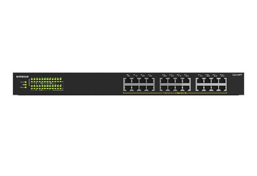 Netgear GS324PP 24 Port Unmanaged Gigabit Ethernet Network Switch with PoE Plus Ports  8NE10275326