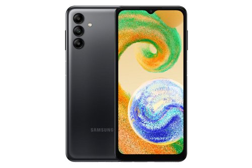 8SA10371009 | With this black Samsung Galaxy A04, you’re getting a great phone that’s great value. It has a 6.5 LCD TFT screen that’s perfect for streaming the next episode (if you just can’t wait till you get home). And whether it’s graduations or birthdays, the excellent 50MP rear camera will capture those big milestones with stunning clarity. But if you’re just chilling out on the couch, then there’s a 5MP front-facing one that’s fab for selfies with the pooch as well. That’s not all - facial recognition technology offers extra security, and this is backed up by fingerprint unlock, so you can rest assured you’re the only one getting in.