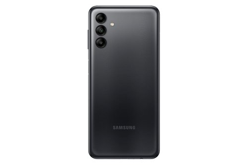 8SA10371009 | With this black Samsung Galaxy A04, you’re getting a great phone that’s great value. It has a 6.5 LCD TFT screen that’s perfect for streaming the next episode (if you just can’t wait till you get home). And whether it’s graduations or birthdays, the excellent 50MP rear camera will capture those big milestones with stunning clarity. But if you’re just chilling out on the couch, then there’s a 5MP front-facing one that’s fab for selfies with the pooch as well. That’s not all - facial recognition technology offers extra security, and this is backed up by fingerprint unlock, so you can rest assured you’re the only one getting in.