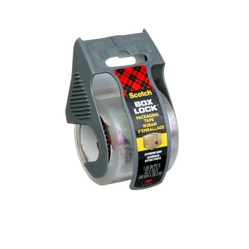 39250MM - Scotch Box Lock Packaging Tape 195-EF 48 mm x 20.3 m (Pack 1 Roll with Dispenser) 7100263095