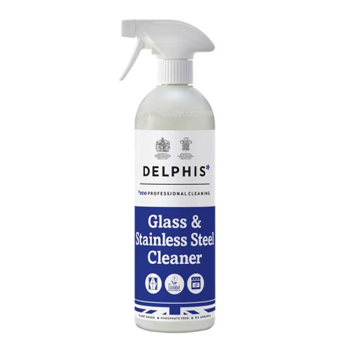 Delphis Glass And Stainless Steel Cleaner 700ml (Pack 6) 1010235