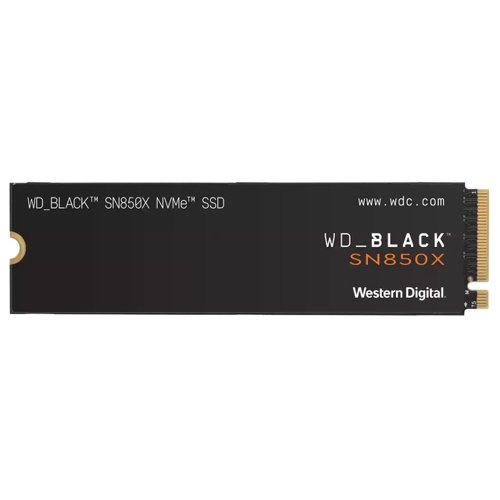 Western Digital Black SN850X 1TB M.2 PCI Express 4.0 NVMe Internal Solid State Drive with Heatsink 8WDS100T2XHE Buy online at Office 5Star or contact us Tel 01594 810081 for assistance