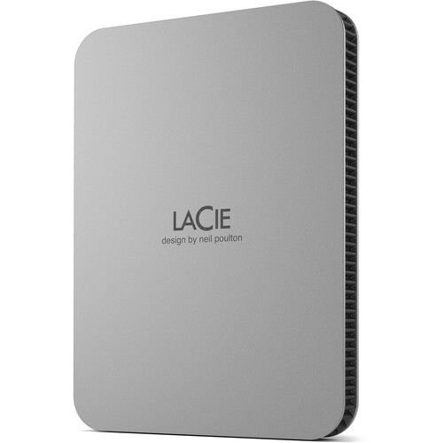LaCie 2TB USB-C Mobile External Hard Disk Drive Hard Disks 8LASTLP2000400