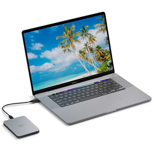 LaCie 2TB USB-C Mobile External Hard Disk Drive 8LASTLP2000400 Buy online at Office 5Star or contact us Tel 01594 810081 for assistance