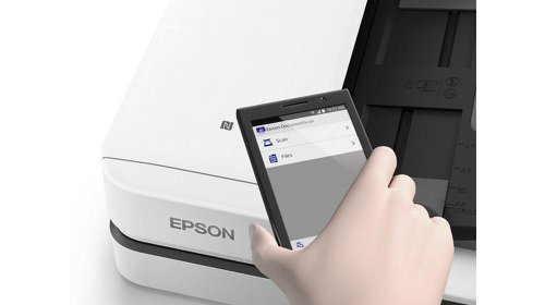 8EPB11B244401BY | Combining a flatbed scanner with the convenience of a 50-page ADF makes it possible to scan a wide range of challenging documents, including books, bound documents, passports and delicate items while quickly and simply scanning stacks of office documents. Its small footprint makes it easy to position in front office and customer-facing environments, as well as back office workgroups.