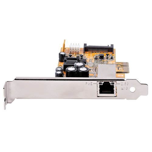 StarTech.com 1 Port 2.5Gbps PoE Network Card PCIe Ethernet Card with RJ45 PCI Cards 8STST1000PEXPSE