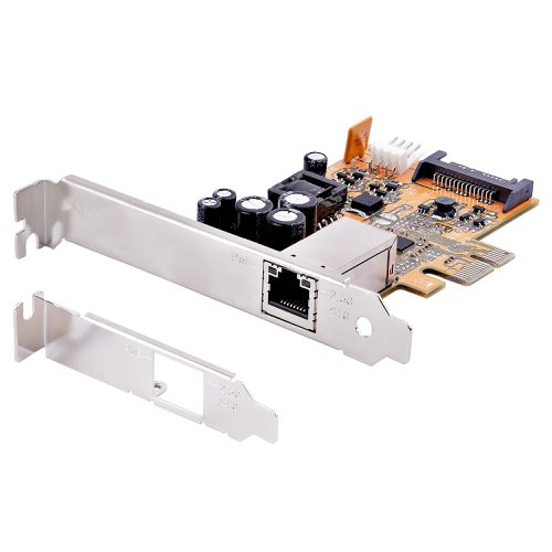 StarTech.com 1 Port 2.5Gbps PoE Network Card PCIe Ethernet Card with RJ45 PCI Cards 8STST1000PEXPSE