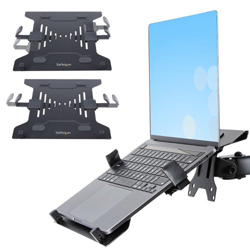 StarTech.com Monitor Arm with VESA Laptop Tray - For a Laptop and a Single Display up to 32 Inches 8STA2LAPTOPDESKM Buy online at Office 5Star or contact us Tel 01594 810081 for assistance