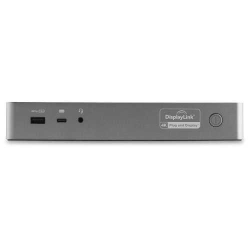 StarTech.com USB-C and USB-A Dock Hybrid Universal Laptop Docking Station with 100W Power Delivery Dual Monitor 4K 60Hz HDMI and DisplayPort StarTech.com