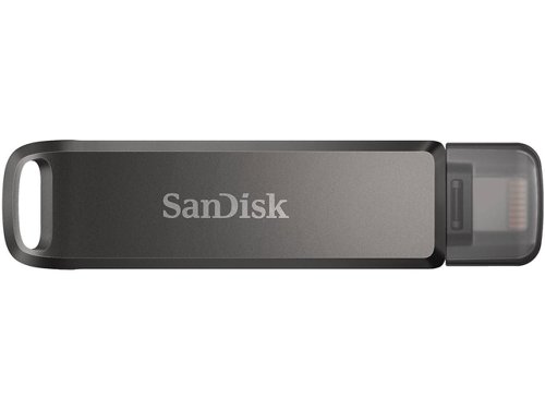 SanDisk iXpand Lux Duo 128GB USB C Lightning Flash Drive