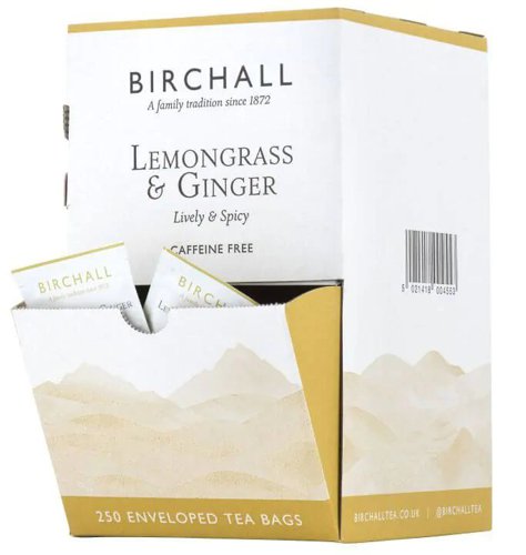 Birchall Lemongrass & Ginger 250 Envelopes