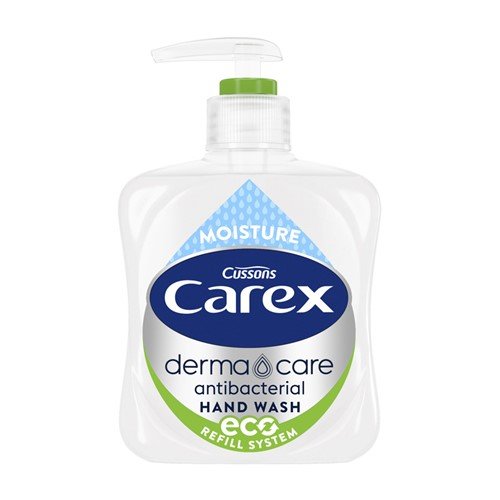 Carex Handwash Moisture Plus 250ml Anti-Bacterial (Pack 6) - 39349