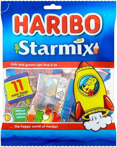 Haribo Starmix Minis Multipack (Bag 176g) - 0401145