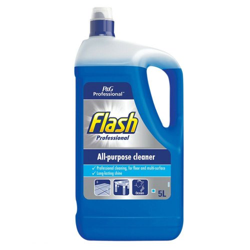 Flash All Purpose Surface Cleaning Liquid Ocean 5Ltr 1014006