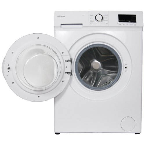 Freestanding washing machine with 7kg load capacity and a spin speed of 1400rpm. With a great choice of 15 different washing programmes. Energy efficiency rating: D.