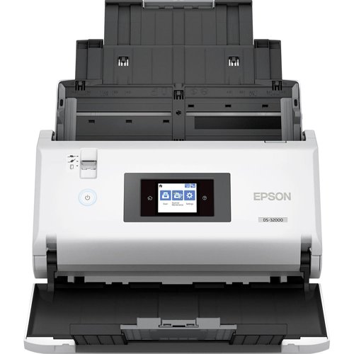 Epson WorkForce DS-32000 600 x 600 DPI 10 bit 8 bit 90 ppm Sheet-fed scanner Black White B11B255401BY