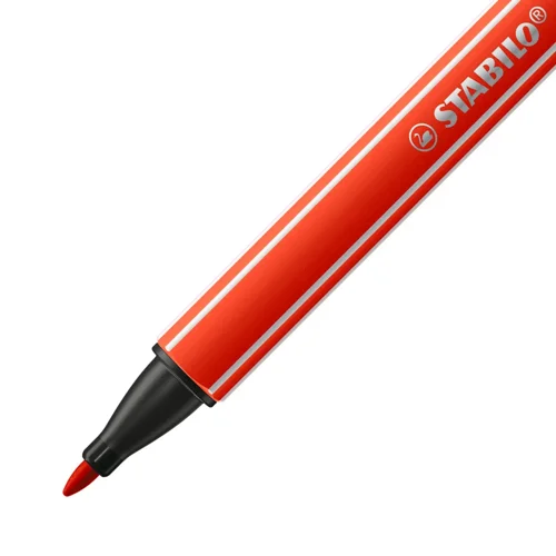 STABILO pointMax Nylon Tip Writing pen 0.4mm Line Black/Blue/Red/Green (Pack 4) 488/4  10920ST