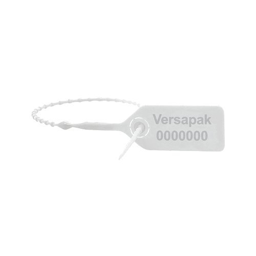 Versalite Pull Tight Seal Numbered White (Pack 1000) PFSIG0198