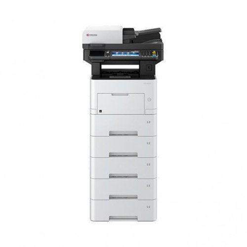 8KY1102TB3NL1 | The Kyocera ECOSYS M3655idn/A Mono Multifunction Laser Printer is an all-around and powerful print solution for busy workplaces. This versatile and easy-to-use printer has print, scan and copy features that are ideal for everyday printing. Whether you want an A4 mono printer for your business brochures or quality cards for your home, this capable device delivers outstanding quality with every print.
