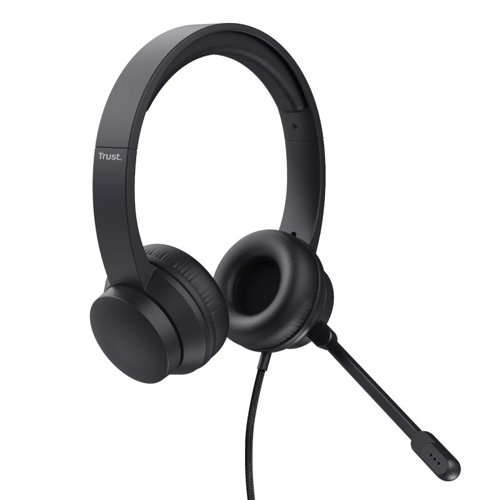 Trust Rydo USB A Wired Headset 8TR24133 Buy online at Office 5Star or contact us Tel 01594 810081 for assistance