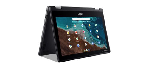 8AC10369933 | Powerful mobilityThis convertible Chromebook is not only extremely light, but also smaller than an A4 piece of paper for extreme portability. Combined with its powerful processor, this Chromebook boasts enough processing power to get you through the day no matter where you take it.