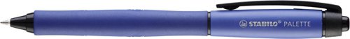 STABILO PALETTE Gel Rollerball 0.4mm Line Blue (Pack 10) 268/41-01 Ballpoint & Rollerball Pens 10892ST
