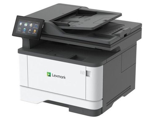 The Lexmark MX432adwe monochrome all-in-one brings scalable solution support and enterprise-level security to small workgroups at up to 40 ppm. Compact size with Trusted Platform Module (TPM) standard. Print release capability and managed print services (MPS) eligibility. Large easy-to-use touchscreen provides consistent performance across fleet. Print from anywhere with standard Wi-Fi and full mobile support.