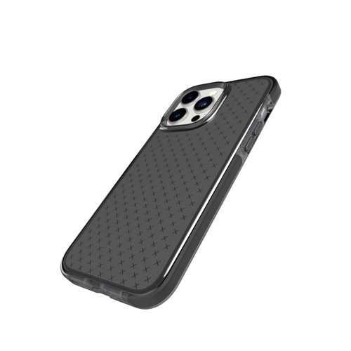 Tech 21 Evo Check Smokey Black Apple iPhone 14 Pro Max Mobile Phone Case