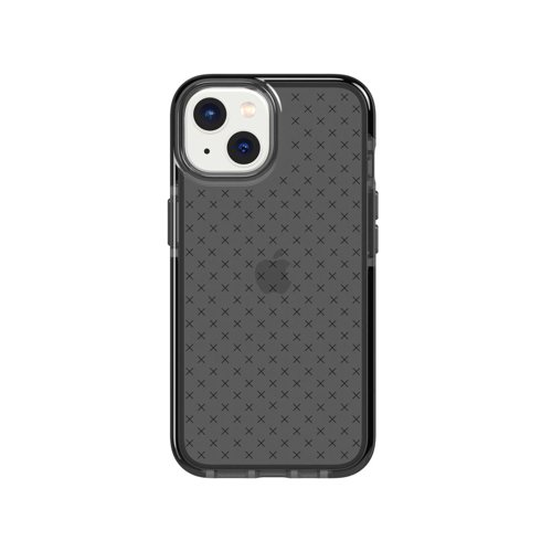 Tech 21 Evo Check Smokey Black Apple iPhone 14 Mobile Phone Case