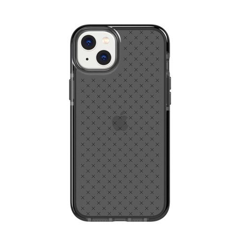 Tech 21 Evo Check Smokey Black Apple iPhone 14 Plus Mobile Phone Case