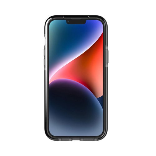 Tech 21 Evo Check Smokey Black Apple iPhone 14 Plus Mobile Phone Case