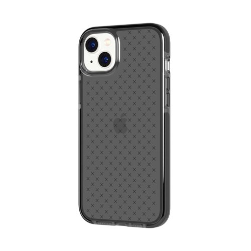 Tech 21 Evo Check Smokey Black Apple iPhone 14 Plus Mobile Phone Case