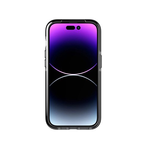 Tech 21 Evo Check Smokey Black Apple iPhone 14 Pro Mobile Phone Case