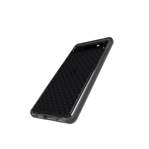 Tech 21 Evo Check Smokey Black Google Pixel 6a Mobile Phone Case