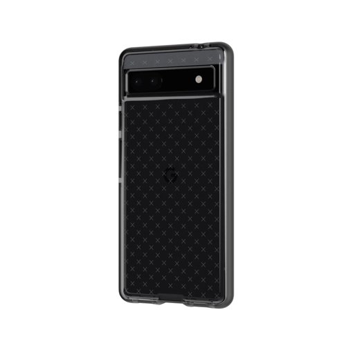 Tech 21 Evo Check Smokey Black Google Pixel 6a Mobile Phone Case Tech 21