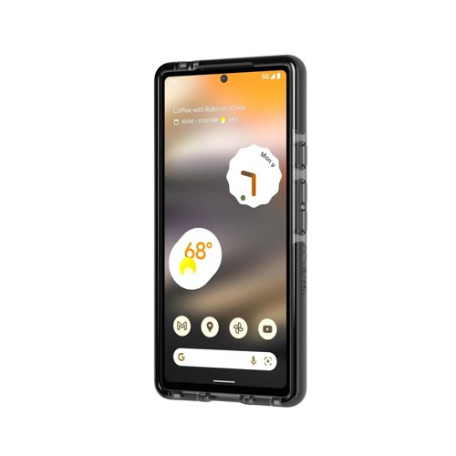 Tech 21 Evo Check Smokey Black Google Pixel 6a Mobile Phone Case Mobile Phone Case 8T219488