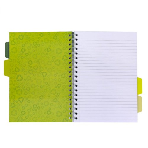 Pukka Pad Recycled Project Book B5 Wirebound 200 Pages Recycled Card Cover (Pack 3) 6052-REC 17382PK Buy online at Office 5Star or contact us Tel 01594 810081 for assistance