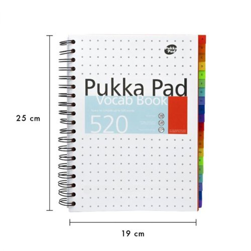 Pukka Pads B5 Vocab Book Exercise Books & Paper PD1613