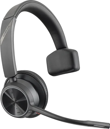 HP Poly Voyager 4310 UC Wireless USB-C Monaural Headset with Charging Stand Headsets & Microphones 8PO77Y96AA