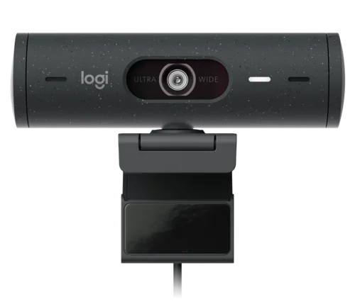 8LO960001422 | PUT YOUR BEST SELF FORWARDFeel confident in every hybrid meeting with a webcam that brings personality and ease to your office setup. Auto light correction and noise-reducing mics ensure you look and sound clear and natural in every meeting you join.BE FULLY PRESENTJoin any business meeting feeling confident, engaged, and authentic with a webcam that lets you be your best self.LIFT YOUR VOICEBe sure your colleagues hear what you have to say, even when you’re without your headset or earbuds. Noise-reducing mics filter out background sound and enhance your voice so you're heard clearly and not the noise around you.SHOW YOUR WORKUse the innovative new Show Mode to tilt the camera down and present sketches, work in progress, and other objects on your desk. The included mount features a micro-suction pad that secures the webcam to the back of your monitor, allowing you to make quick adjustments with one hand. Download Logi Tune for free to enable Show Mode.MADE FOR MEETINGSEasily join a meeting using your preferred video meeting app. Brio 500 is compatible with most meeting and calling platforms and is certified for use with Microsoft Teams, Google Meet, Zoom.INSTANT PRIVACYRotate the integrated privacy shutter to completely block the camera when you don’t wish to be seen. Designed to protect your privacy. Engineered for easy operation.