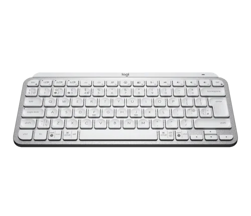 Logitech MX Keys Mini RF Wireless Bluetooth QWERTY English Keyboard Pale Grey Logitech