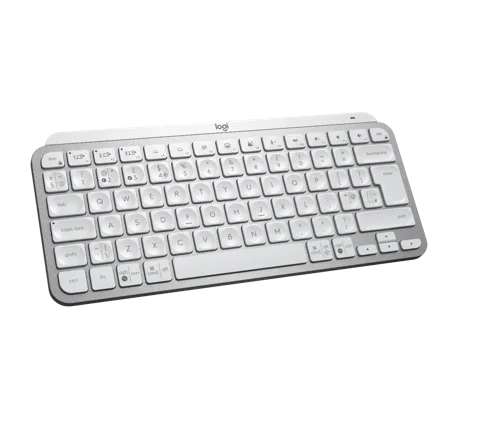 Logitech MX Keys Mini RF Wireless Bluetooth QWERTY English Keyboard Pale Grey 8LO920010496 Buy online at Office 5Star or contact us Tel 01594 810081 for assistance