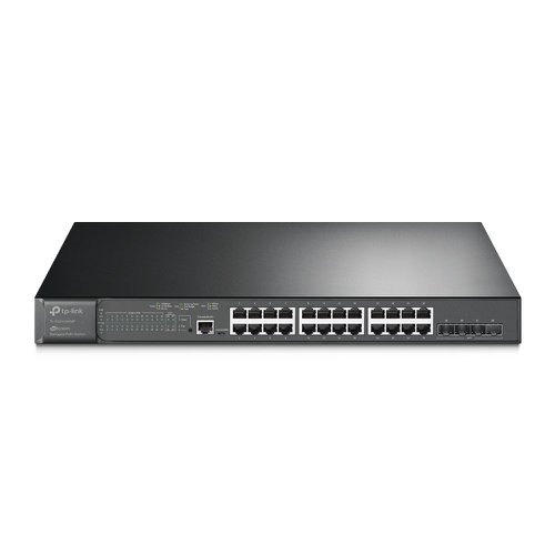 TP-Link JetStream 24-Port Gigabit and 4-Port 10GE SFP Plus L2 Managed Switch Ethernet Switches 8TPTLSG3428XMP