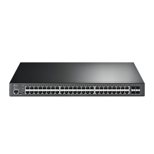 TP-Link JetStream 48-Port Gigabit and 4-Port 10GE SFP Plus L2 Managed Switch Ethernet Switches 8TPTLSG3452XP