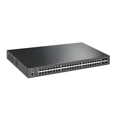 TP-Link JetStream 48-Port Gigabit and 4-Port 10GE SFP Plus L2 Managed Switch Ethernet Switches 8TPTLSG3452XP